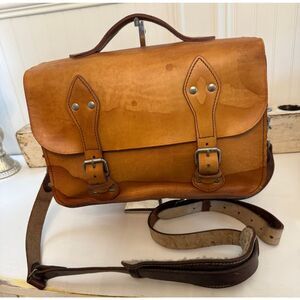Vintage Leather Crossbody Field Messenger Shoulder Bags Adjustable‎ Strap